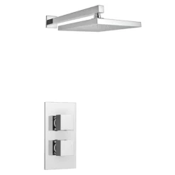 Milan Square Shower Package With Concealed Valve + Head -Triton Sales Store milscvpknd1