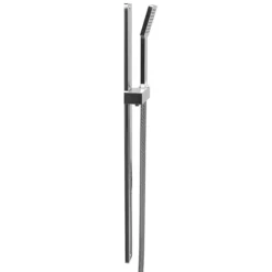 Milan Bar Shower Package W. Flat Minimalist Slider Handset Kit -Triton Sales Store mmbsft1d2