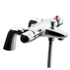 Coral Modern Thermostatic Bath Shower Mixer - Bottom Outlet -Triton Sales Store moderncoralthermostaticbathshowermixerd2