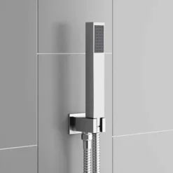 Milan Shower Package (Rainfall Ceiling Mounted Head, Handset + Waterfall Bath Spout) -Triton Sales Store mspcm d4