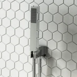 Milan Shower Package (Rainfall Wall Mounted Head, Handset + Freeflow Bath Filler) -Triton Sales Store mspwm detail2