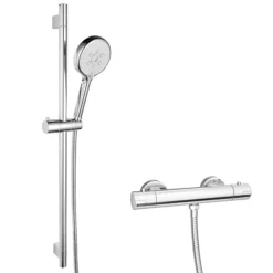Monza Bar Shower Package With Valve + Slider Rail Kit -Triton Sales Store mzsp02 l