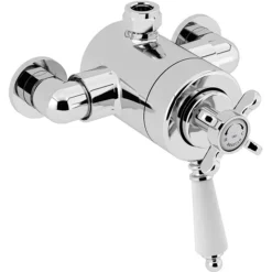 Bristan 1901 Exposed Concentric Top Outlet Shower Valve - Chrome