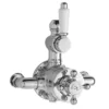 Old London - Chrome Traditional Twin Exposed Valve -Triton Sales Store old london ldnv11 l