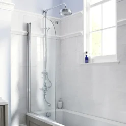 Old London - Chrome Traditional Triple Exposed Valve With Spout