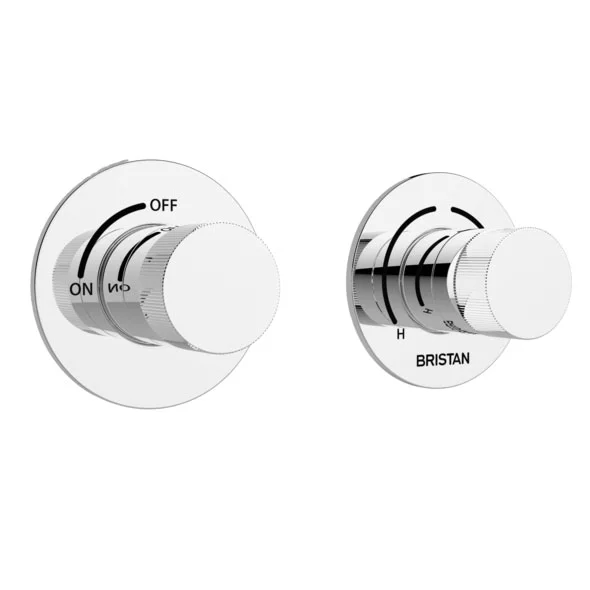 Bristan - Orb Thermostatic Recessed Dual Control Shower Valve 3 Bristan - Orb Thermostatic Recessed Dual Control Shower Valve