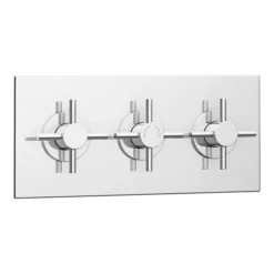 Pablo Concealed Thermostatic Valve With Fixed Shower Head & 6 Body Jets