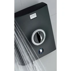 Aqualisa - Quartz Electric Shower - Graphite/Chrome