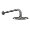 Arezzo Gunmetal Grey Round Shower Package With Concealed Valve + Head -Triton Sales Store rd2gmpkd3