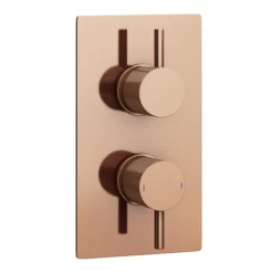 Arezzo Rose Gold Round Shower Package With Concealed Valve + Head 11 Arezzo Rose Gold Round Shower Package With Concealed Valve + Head -Triton Sales Store rd2rgpk detail1