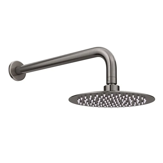 Arezzo Gunmetal Grey Round Thermostatic Shower Pack With Head + Handset 7 Arezzo Gunmetal Grey Round Thermostatic Shower Pack With Head + Handset - Image 5