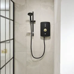 Triton Amala 9.5kw Electric Shower - Black/Brushed Brass -Triton Sales Store reama87 d4 1