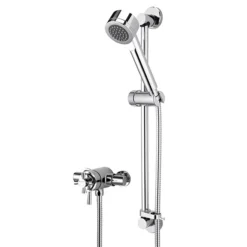 Bristan Rio Thermostatic Surface Mounted Shower Valve + Adjustable Riser