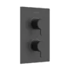 Heritage Dartmouth 2 Outlet Twin Concealed Thermostatic Shower Valve - Matt Black -Triton Sales Store sdabl01