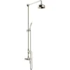 Heritage Dawlish Exposed Shower With Premium Fixed Riser Kit & Diverter To Handset - Vintage Gold -Triton Sales Store sdcdual08 l1