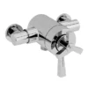 Heritage Gracechurch Exposed Shower With Deluxe Flexible Riser Kit - Chrome