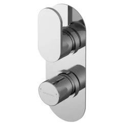 Asquiths Solitude Twin Concealed Shower Valve With Diverter