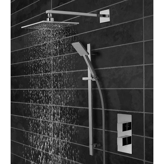Tavistock Index Thermostatic Concealed Dual Function Diverter Valve Shower System 3 Tavistock Index Thermostatic Concealed Dual Function Diverter Valve Shower System
