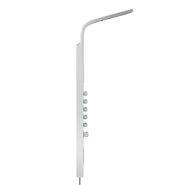 Milan Shower Tower Panel - Stainless Steel (Thermostatic) 3 Milan Shower Tower Panel - Stainless Steel (Thermostatic)