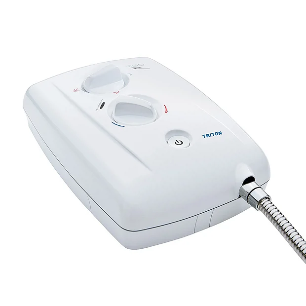 Triton T80Z 10.5 KW Fast-Fit Electric Shower - White/Chrome 8 Triton T80Z 10.5 KW Fast-Fit Electric Shower - White/Chrome - Image 6