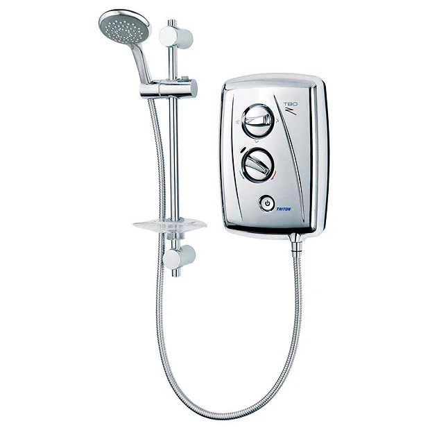 Triton T80Z 9.5 KW Fast-Fit Electric Shower - Chrome 4 Triton T80Z 9.5 KW Fast-Fit Electric Shower - Chrome - Image 2