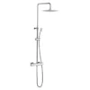 Crosswater - Atoll Square Multifunction Thermostatic Shower Valve And Kit