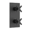 Heritage Salcombe 1 Outlet Concealed Thermostatic Shower Valve - Matt Black -Triton Sales Store ssabl01