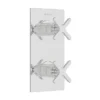 Heritage Salcombe 2 Outlet Twin Concealed Thermostatic Shower Valve - Chrome -Triton Sales Store ssac02