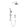 Heritage Salcombe Concealed Thermostatic Shower With Fixed Head And Flexible Kit - Chrome -Triton Sales Store ssacdual01