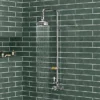Trafalgar Traditional Shower Incl. Rigid Riser, Fixed Head & Soap Basket 2 Trafalgar Traditional Shower Incl. Rigid Riser, Fixed Head & Soap Basket -Triton Sales Store tfsk32 n d2