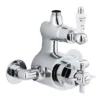 Nuie Traditional Twin Exposed Thermostatic Shower Valve - Chrome -Triton Sales Store traditionalexposedshowervalveag302