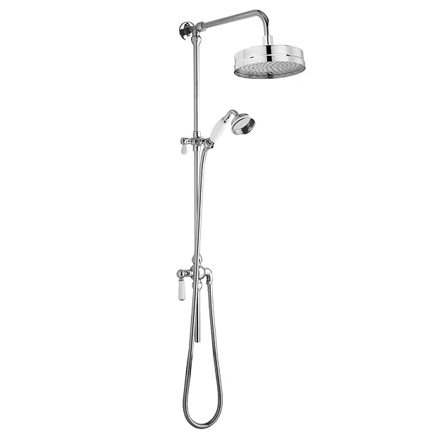 Traditional Luxury Rigid Riser Kit With Diverter & Twin Exposed Shower Valve 5 Traditional Luxury Rigid Riser Kit With Diverter & Twin Exposed Shower Valve - Image 3
