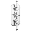 Trafalgar Traditional Shower Package With Fixed Head, Slide Rail Kit + Bath Spout 1 Trafalgar Traditional Shower Package With Fixed Head, Slide Rail Kit + Bath Spout -Triton Sales Store tradpk04 n d3