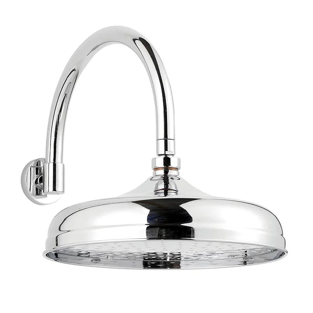 Trafalgar Triple Concealed Shower Valve Inc. Outlet Elbow, Handset & Curved Arm With Fixed Head 5 Trafalgar Triple Concealed Shower Valve Inc. Outlet Elbow, Handset & Curved Arm With Fixed Head - Image 3