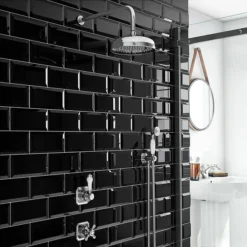 Trafalgar Traditional Concealed Individual Diverter + Thermostatic Control Valve With Handset + 8" Shower Head -Triton Sales Store traisvpk2 nl