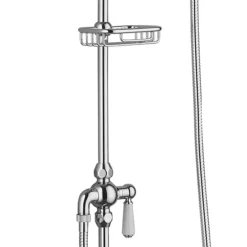 Trafalgar Traditional Deluxe Exposed Shower - Chrome -Triton Sales Store ttdxc d4
