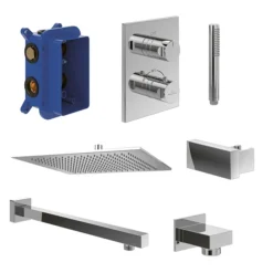 Villeroy & Boch Villeroy And Boch Premium Square Complete Shower Set 9 Villeroy & Boch Villeroy And Boch Premium Square Complete Shower Set -Triton Sales Store vbsspack4