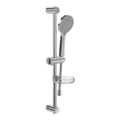 Villeroy & Boch Villeroy And Boch Round Complete Shower Set With Slider Rail Kit